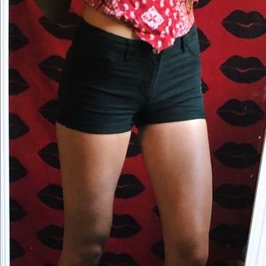Black shorts